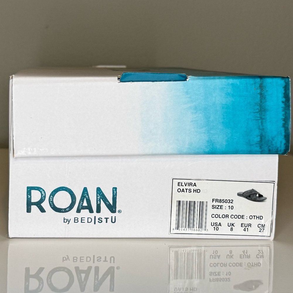 NIB Roan by Bed Stu Leather Slide Sandals - Picture 6 of 7